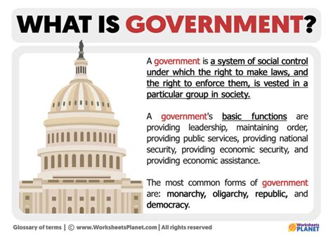 GOVT definition and meaning .